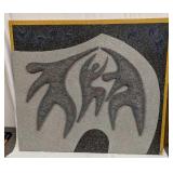 Large Mixed Media Balek Star Dance On Canvas R72