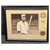 LE Ty Cobb Game Used Bat In Highland Photo Frame