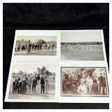 Set of Four Black and White Vintage Golf Photograp