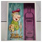 Julia Wachtel Absolut Vodka Ad Liquor Advertisemen