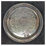 Rogers & Bro 1772 Silver Plated Etched Platter