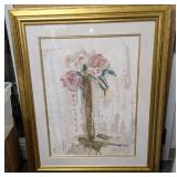 Framed Suzanne Knight Original Acrylic Abstract R6