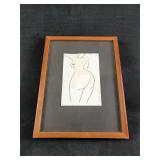 Keith Thoriot Signed Art Luna Sheds the Lights Fra