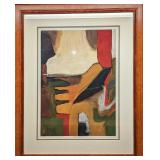 Framed S&N Mark Pulliam Urban Grays II Giclee Prin