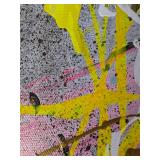 Original Acrylic On Canvas "In Joy" Abstract Expre