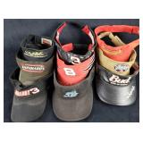 Lot of 9 Assorted Adjustable Racing Visors