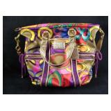 Rare Coach Poppy Purse Bag Tote 14377