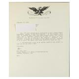 Signed Ron Paul Freedom Report Letter