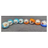 8 Mini Ceramic NFL Football Team Mugs