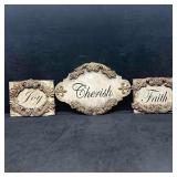 Michelle Butler Designs Joy Faith Cherish Handcraf