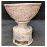 Vintage Jim Beam Bourbon Whiskey Decanter Marble B