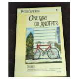 Peter Cameron Signed One Way Or Another Paperback