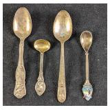 Assorted Vintage Souvenir and Commemorative Spoons