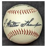 J Walter Thompson Simulated Autographed Baseball