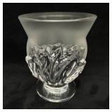 Lalique St Cloud Crystal Vase