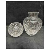 Atlantis Glass Crystal Vase Set Small Flower Vases