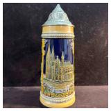 Gerz West Germany Beer Stein Koln Bonn Bundeshaus