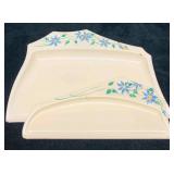 Vintage Tin Crumb Dustpan Set
