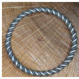 Vintage Sterling Silver Twisted Cuff Bangle Bracel