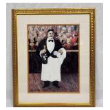 Guy Buffet Framed Print With Ornate Frame