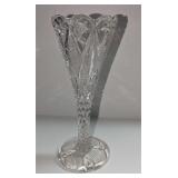 Vintage Diamond Pattern 9" Vase