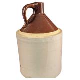 Vintage Stoneware 2 Gallon Jug With Handle