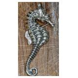 Vintage Beau Sterling Silver Nautical Sea Horse Br