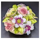 Vintage Bone China Royal Adderley Flowers & Pot