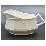 Vintage White Ceramic Milk Or Gravy Pitcher