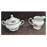Retired Royal Kent RKT6 Sugar Bowl And Creamer B