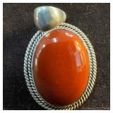 925 Sterling Silver BA Indonesia Necklace Carnelia