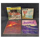 4 Arthur Lyman Hyltonaires Songs Of Hawaii LPs