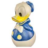 Vintage Roly Poly Tumbling Plastic Donald Duck Toy