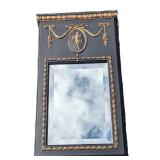 Paragon Picture Gallery Black Resin Cupid Mirror