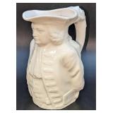 Retired Lenox Fine China William Penn Toby Pitcher