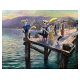 S&N Ivan Clarke "Sunday Fishing" Small Giclée