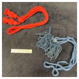 Wool Worsted EM Hat Cords Infantry Blue and Artill