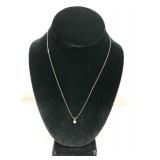 Vintage Giovanni Cubic Zirconia & Gold Plated Neck