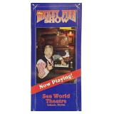 Mickey Finn Sea World Theme Park Used Sign