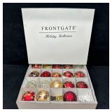 Frontgate Holiday Collection Set of 18 Ornaments w