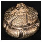 Antique Miracoli .800 Silver Trinket Box Ornate