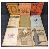 9 Vintage Sheet Music And Sheet Music Paperbacks