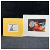 Disney Beauty and the Beast Art Lithograph Set Bel