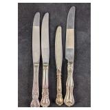 Sterling Silver Handled Vintage Knives