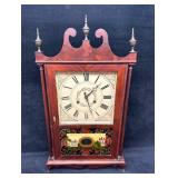 Early 1800s Seth Thomas Pillar & Scroll Clock