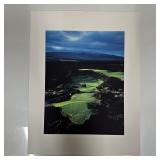 Aerial Golf Course Landscape Over Fairways Fine Ar