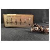 Vintage Realistic Stereo Frequency Equalizer