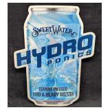 Sweet Water Hydroponics Seltzer Metal Sign