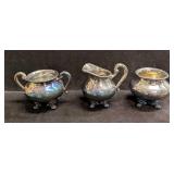 Vintage Silver Plate Reed And Barton Creamer Sugar