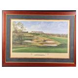 Framed Linda Hartough AP Litho 100th Anniversary T